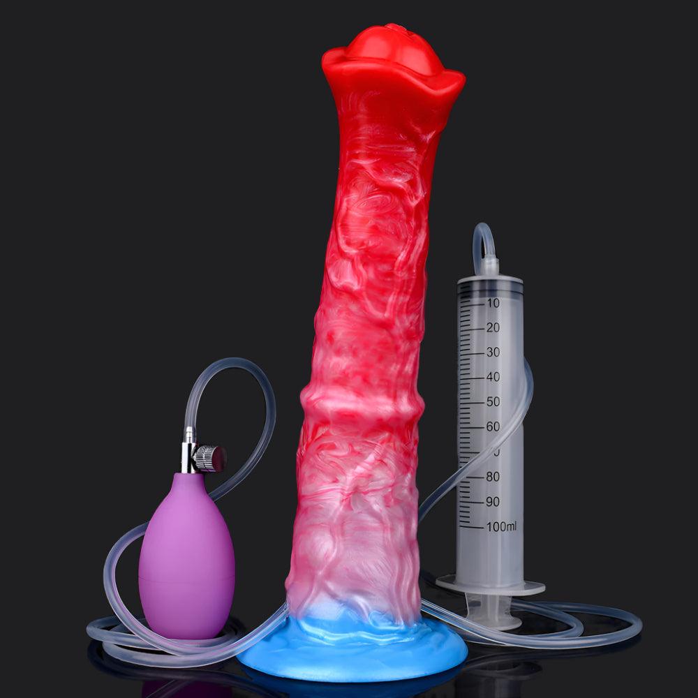 Native Dancer- Ejaculating Inflatable Dildo - BeastGasm