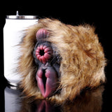 Werebeast Furry Fleshlight - Two Openings for Wild Male Pleasure