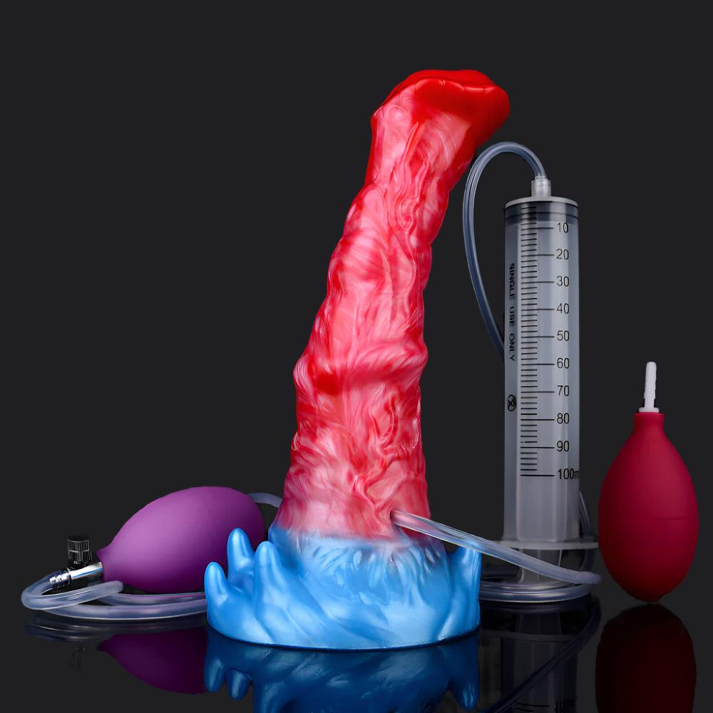 Karkadann - Ejaculating Inflatable Dildo - BeastGasm