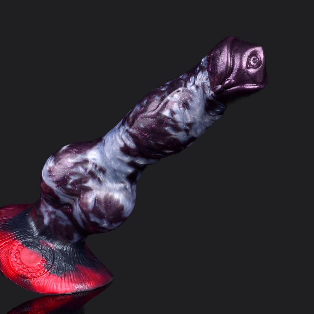 Dark Ice Dragon Dildo - Cerberus - BeastGasm