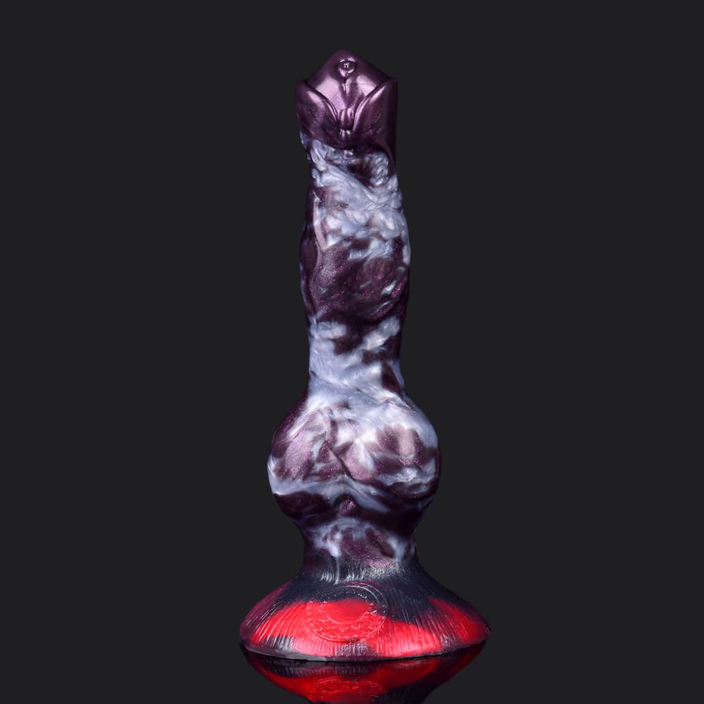 Dark Ice Dragon Dildo - Cerberus - BeastGasm