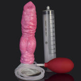 Wolf Ejaculating Dildo – Double Knot & Ribbed Shaft