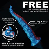 FREE Octopus Tentacle Anal Dildo – Extra Long, Textured & Suction Cup Base!