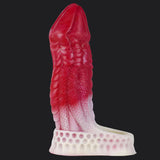 Io Dragon Penis Extender Sleeve  - Red