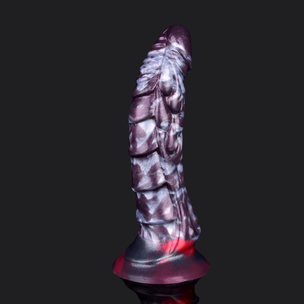 Dark Ice Monster Dildo - Black Dragon - BeastGasm