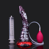 Dark Ice Monster Ejaculating Dildo - Jaculus