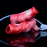 Emberroot Fantasy Cock Sleeve – Platinum Silicone & Squirting Fun