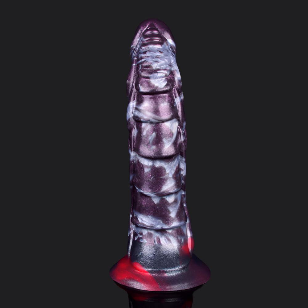 Dark Ice Monster Dildo - Black Dragon - BeastGasm