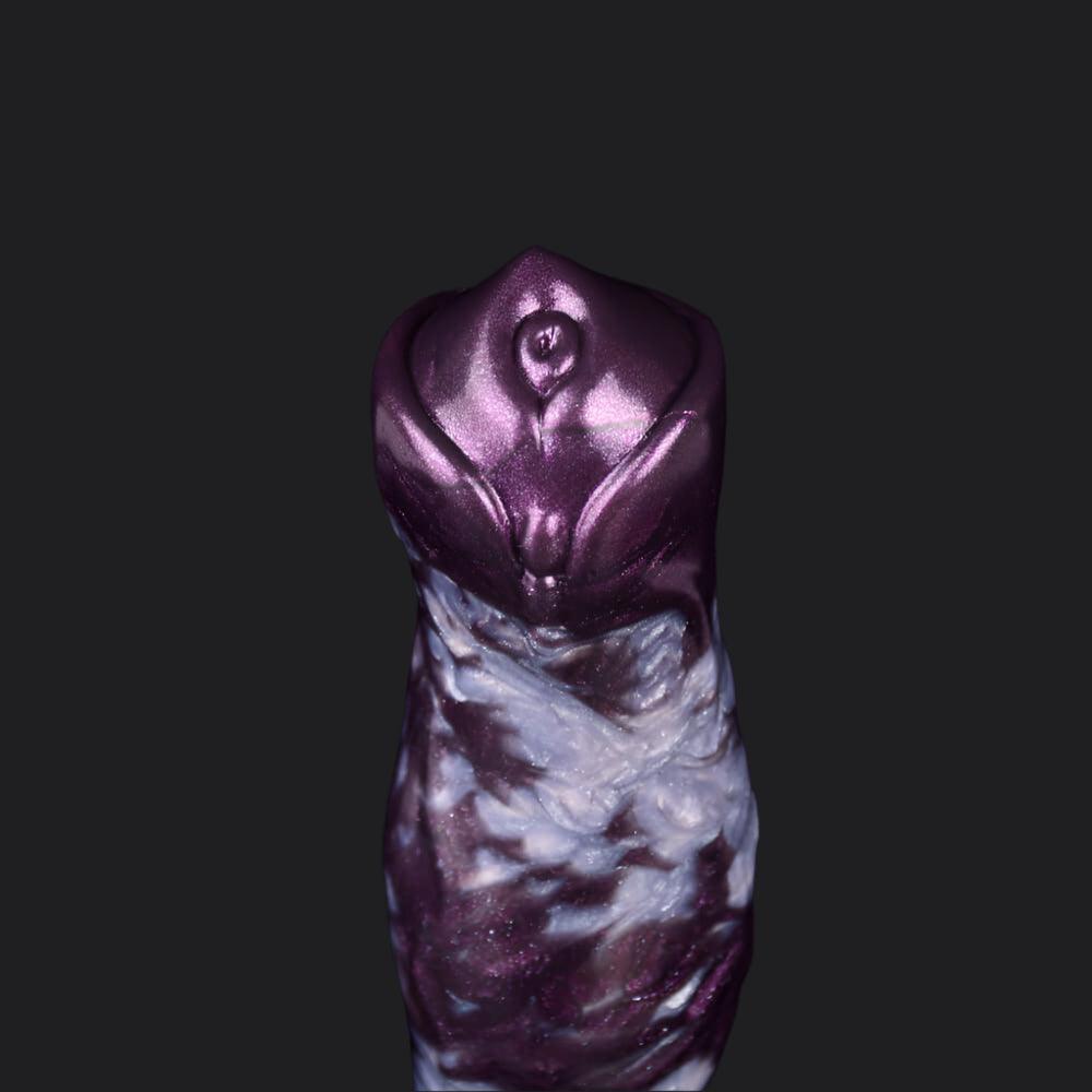 Dark Ice Dragon Dildo - Cerberus - BeastGasm