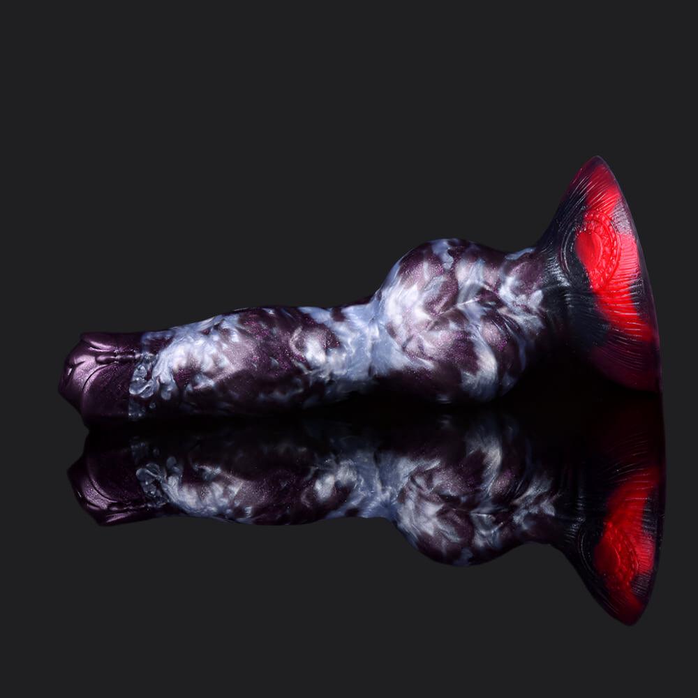 Dark Ice Dragon Dildo - Cerberus - BeastGasm