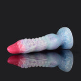 Icy Blue Tentacle Monster Dildo