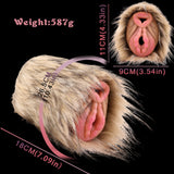 The Shaggy Chimera - Dual-Hole Furry Animal Stroker for Wild Fantasy