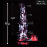 Dark Ice Monster Dildo - Nykur