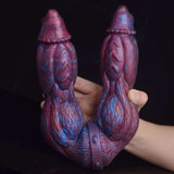 👿 👾 EUDORA - 16.9-Inch Alien Monster Double-Ended Dildo