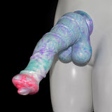 🐴 11.2-Inch NEBULISK - Oversized Horse Dildo with Curve, Huge Fantasy Toy