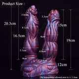 👾 Lydian Double Penetration Alien Plug – Ribbed for Deep Pleasure